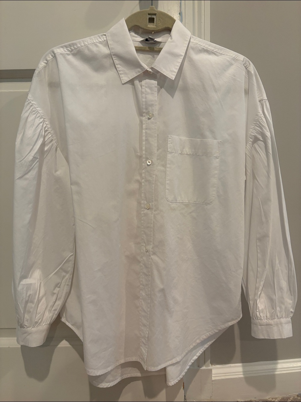 Rails white blouse